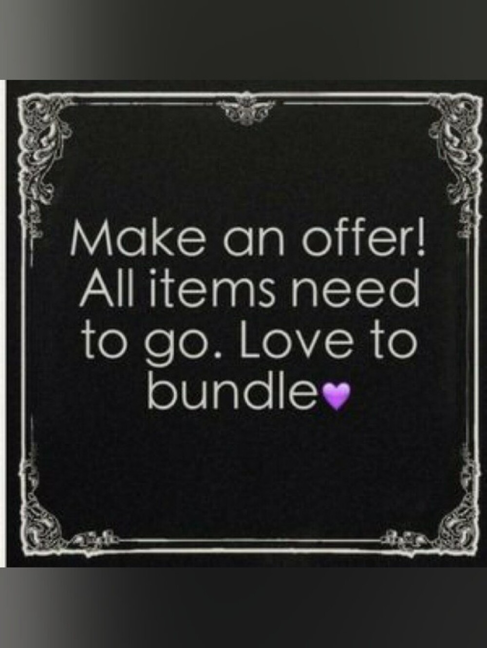 No Reasonable Offer Refused